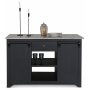 Heritage Kkken med marmor - Sort stel / Gr Emprador marmor