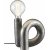 Bemrk Swirl bordlampe - Slv - 18 cm