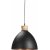 Roseville loftslampe - Sort - 42 cm