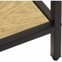 Medici reol H180 cm - Eg/sort