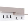 Harmon tjbjle - Lys mocca/hvid