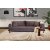 Nero 3-personers sofa - antracit