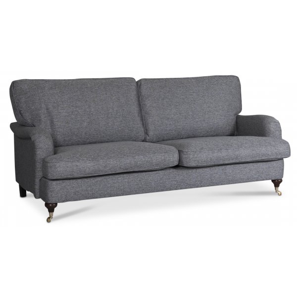Howard Watford deluxe 3-personers lige sofa - Gr Rocco