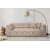 Cady 3-personers sofa - Beige/brun