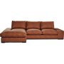 Scirocco chaiselong 3-personers XL 305 cm - Cognac vintage