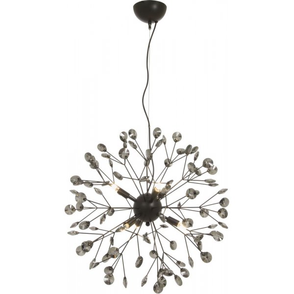 Viva loftslampe - Sort/klar