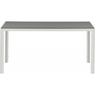 Break spisebord 150 x 90 cm - Gr/Hvid