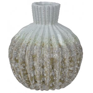 Ilma vase - hvid/beige