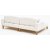 Reims divan sofa venstre - Creme