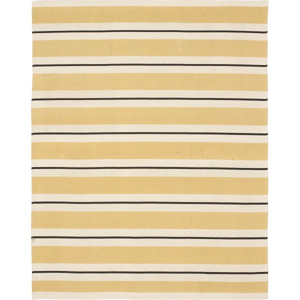 Selma strandmtte 120 x 150 cm - Beige gul