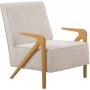 Larus lnestol - Creme/eg