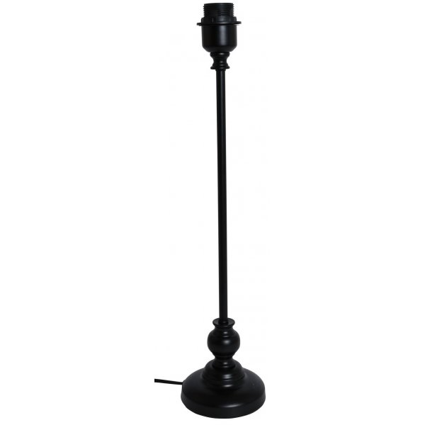 Anna lampefod H53 cm - Sort