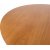 Kelia spisebord med afrundede ben 100 cm - Lrk/sort