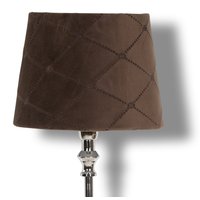 Velvet Diamond lampeskærm 20 cm - Brun Velvet Diamond lampeskærm 20 cm - Brun