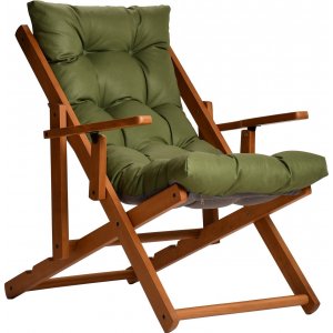 Repose Deck Chair - Grøn + Møbelplejesæt til tekstiler Repose Deck Chair - Grøn + Møbelplejesæt til tekstiler