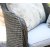 Mercury loungest af lnestole med firkantet sidebord - polyrattan + Mbelplejest til tekstiler