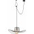 Tell loftslampe 6726 - Sort