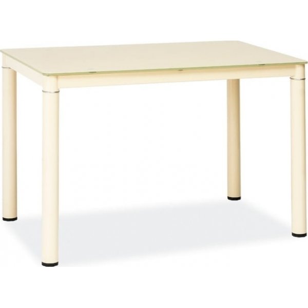 Bartlett spisebord 100 cm - Creme