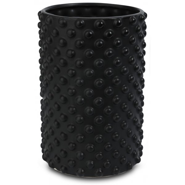 Vase Bubbel H22 cm - Sort