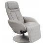 Berit recliner lnestol - Mrkegr (tekstil)