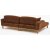 Reims divan sofa venstre - Brun