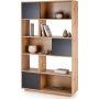 rken reol 110 cm - Eg/sort