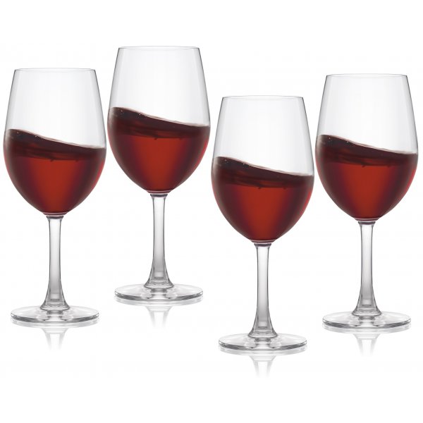 Pure & Simple rdvinsglas i krystal - 4 stk