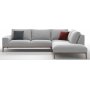 Secret hjrnesofa - Lysegr