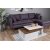 Kolarado sofabord 90 x 60 cm - Hvid/valnd