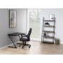 Seaford stigehylde 77x174 cm - Eg/sort
