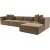 Buhara 3-personers sofa - Lysegr