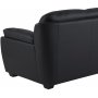 Palarmo 2-pers sofa - Sort ko lder