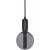 Sjle vindueslampe - Sort - 12,5 cm