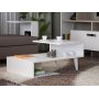Concetta sofabord 90 x 60 cm - Hvid