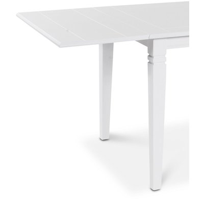 Tillgsplade til Sandhamn spisebord 120x80 cm - Hvid