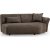 Mentis hjrnesofa 360 cm - Brun