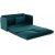 Saga 2-personers sovesofa XL - Petroleumsgrn