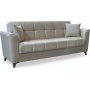 Lissabon 3-personers sovesofa - Cremehvid