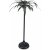 Palm lysestage hjde 71 cm - Gammel slv