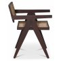 Strmsberg stol - Brun mahogni/rattan
