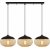 Camini loftslampe 871 - Sort/honning