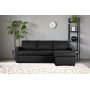Dream sovesofa med opbevaring (divansofa) - Antracit (ecolder)