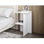 Leray sengebord - Hvid
