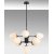 Basar loftslampe 10315 - Sort/hvid