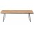 Mllan havebnk i teak 120 cm