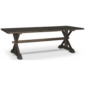 Wood XL spisebord i genbrugt fyrretr, lngde 244 cm