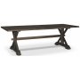 Wood XL spisebord i genbrugt fyrretr, lngde 244 cm