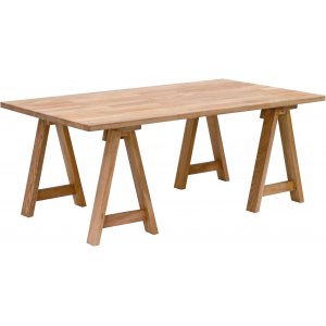 Ziro sofabord i olieret eg 90x90 cm