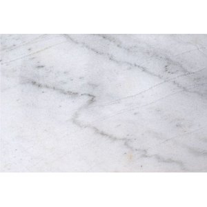 Hvid marmor-top - 110x60x46,5 cm