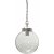 Normandiet loftslampe - Antik slv - 30 cm